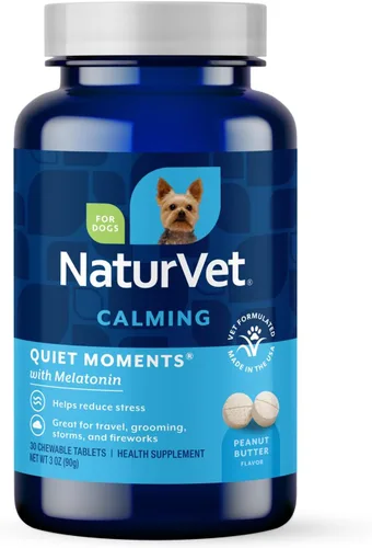 Miniatura 13 de NaturVet Quiet Moments Spray Calmante Herbal para Habitación Suplemento para Perros – Ideal para Automóviles, Jaulas para Perros, Nuevos Entornos