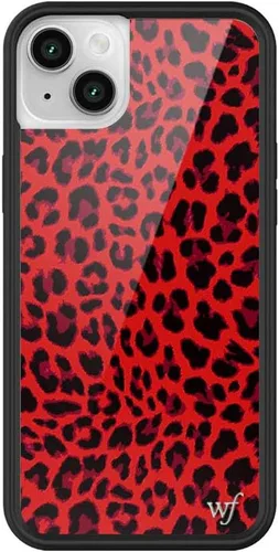 Miniatura 43 de Fundas Wildflower - Realización Par x Devon Lee Carlson, Compatible con Apple iPhone 13/14 Rojo, Ranas, Colaboración - Protector de goma negro