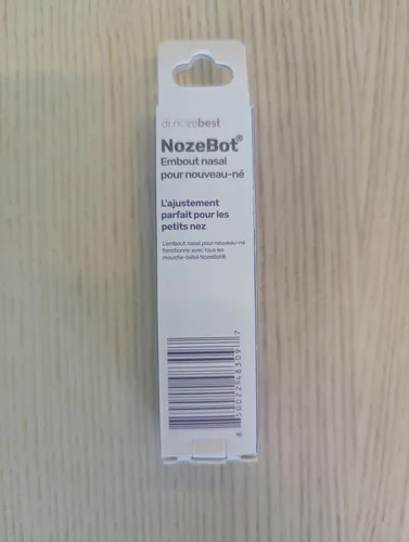 Miniatura 4 de Dr. Noze Best Newborn Nozepiece Seguro para bebés y niños pequeños Solo funciona con el Aspirador Nasal Eléctrico NozeBot