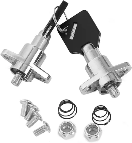 Miniatura 9 de ECOTRIC Kit de cierre de hardware para alforja rígida Compatible con Harley Touring Road King Street Glide Electra Glide Ultra-Classic FLT FLHT