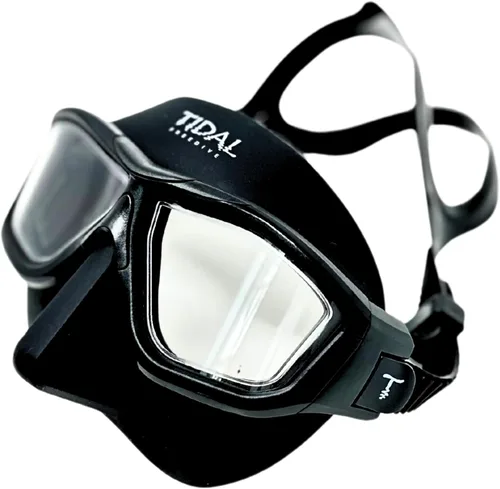 Miniatura 2 de Máscara de apnea Tidal Glide - Máscara de bajo volumen diseñada para apnea, pesca submarina y esnórquel. Máscara antivaho de apnea.