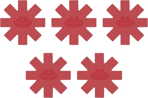 BALLARINI Accesorios - Protectores de silicona para utensilios de cocina, de 15.7 pulgadas, fabricados en Italia, color rojo