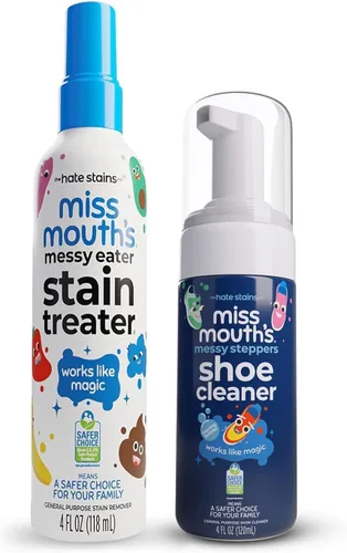 Miniatura 15 de Miss Mouth's Messy Eater Spray para tratar manchas – Removedor de manchas de 4 onzas – Productos esenciales para recién nacidos y bebés – Sin