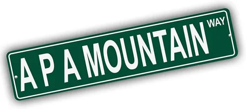 Montana Mountains Pick Your Mountain Compatible/repuesto para A P A Mountain Estados Unidos Mountain aluminio metal cartel decoración del hogar para
