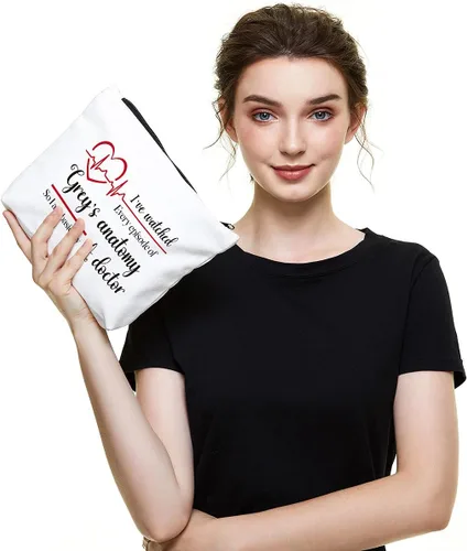 Miniatura 5 de Fokongna Divertida bolsa de maquillaje organizadora de viaje para mujeres, mamá, tía, mejor amiga, profesora, jefe, personal, colega, compañera