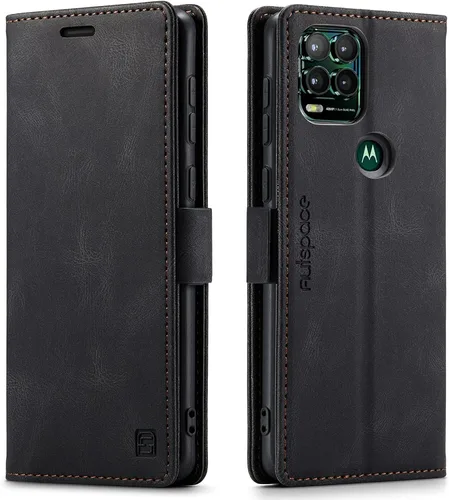 HAII Funda para Moto G Stylus 5G 2021, de piel sintética, con tarjetero y soporte, cierre magnético, a prueba de golpes, para Motorola Moto G Stylus