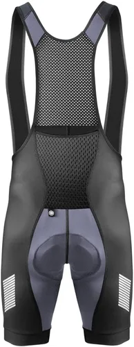 Miniatura 2 de AEROTECHDESIGNS Men's USA Elite Padded Cycling Bib-Shorts Made in USA Performance Long Distance Bibs