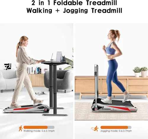 Miniatura 2 de Egofit Walker Pro/Plus - Cinta de correr para debajo del escritorio para trabajar desde casa, caminadora compacta solo para caminar con inclinación
