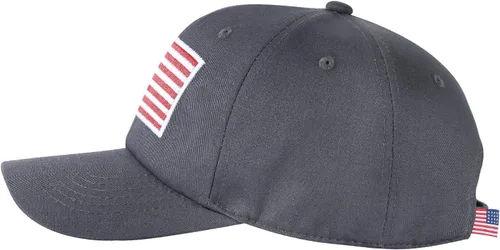 Miniatura 46 de IIN Gorra de béisbol con bandera estadounidense para hombres y mujeres, de perfil bajo, militar, militar, militar, para papá