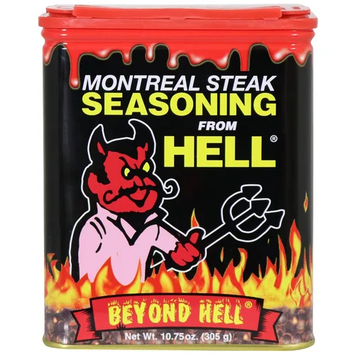 Miniatura 10 de Carolina Reaper Seasoning From Hell – 5.25 onzas – Sazonador gourmet picante picante de Carolina Reaper para alas de búfalo, filetes, pollo