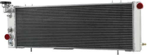 Radiador de aluminio para 1984-2001 1996 Jeep Cherokee XJ Comanche Wagoneer 2.5L L4 4.0L L6 V6 motor, radiadores de núcleo de 4 filas