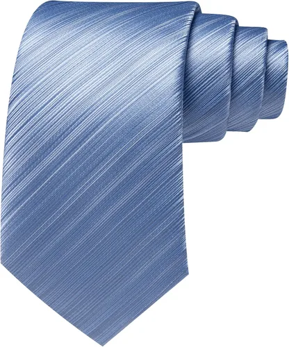Miniatura 31 de Barry.Wang Juego de corbatas para hombre, corbata de seda a rayas, tejido a cuadros, gemelos formales, negocios, boda