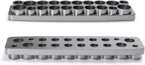 Miniatura 2 de YEAHRUN-Soporte multifunción para destornillador, bandeja de exhibición para juguetes de control remoto, metal CNC, 20 ranuras, 1 Uds.