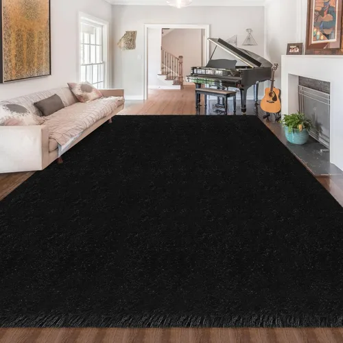 Miniatura 77 de Alfombras verdes para dormitorio de niños: alfombra de pasillo lavable de 2x6, alfombras pequeñas antideslizantes, esponjosas, suaves, peludas