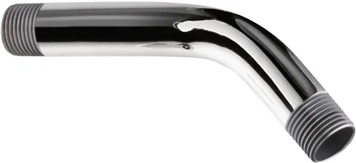 Moen Brazo de ducha accesorio de ducha con conexiones IPS de 1/2 pulgada, 6 pulgadas, cromo, 10154 cepillado níquel