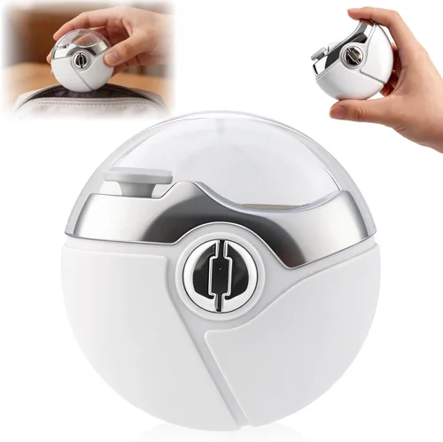 Miniatura 9 de Cortaúñas eléctrico, 2 en 1, cortaúñas automático, con 2 velocidades ajustables, recortador de uñas para personas mayores, adultos (caqui)