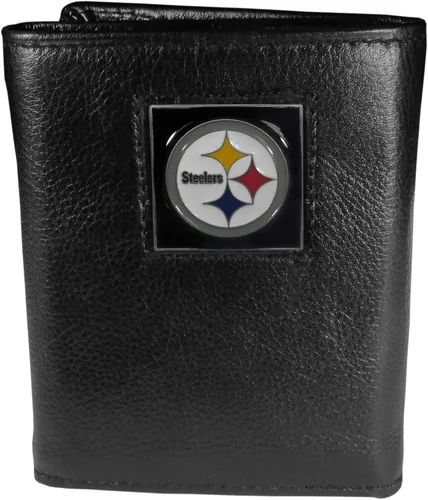 Miniatura 20 de Siskiyou Sports Men's Deluxe Leather Tri-fold Wallet Packaged in Gift Box