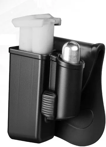 Tactical Scorpion Gear Cargador de polímero y bolsa cilíndrica: se adapta a todos los lanzadores Byrna, SD, LE, XL