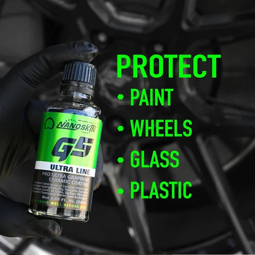 Miniatura 4 de Nanoskin Ultra Line G5 Ultra Graphene Revestimiento Cerámico - Revestimiento cerámico duradero para pintura de automóviles para detallado