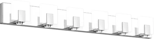 Miniatura 22 de SOLFART Lámpara de baño cromada de 3 luces, luz de tocador sobre el espejo, lámparas LED modernas, 5 colores de temperatura ajustable moderna