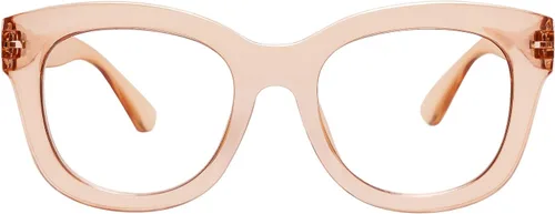 Miniatura 15 de AMOMOMA Anteojos de lectura retro de gran tamaño para mujer, bloqueo de luz azul, lectores de computadora, bisagra de resorte AM6003 C7 azul+c8