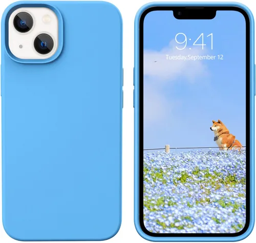 Miniatura 403 de GUAGUA Funda compatible con iPhone 17 Pro Max de 6.9 pulgadas, silicona líquida, goma de gel suave, delgada, forro de microfibra delgada