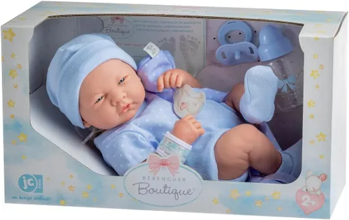 Miniatura 6 de La Newborn de JC Toys, Real Boy in Blue, Rosado