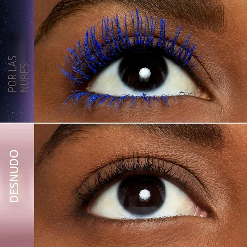Miniatura 2 de Máscara de pestañas Maybelline Lash Sensational Sky High lavable, voluminizadora, alargadora, definidora, rizador, multiplicadora, fórmula de Azul