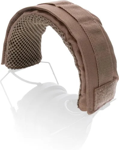 Walker's Diadema envolvente para orejeras de tiro, cubierta universal transpirable para auriculares de protección auditiva, cierre de gancho y bucle