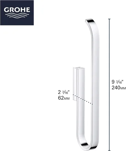 Miniatura 2 de GROHE Soporte de papel higiénico de repuesto de amanecer (brushed cool sunrise)