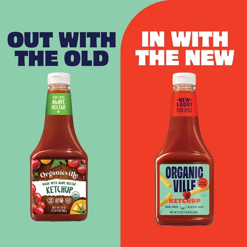 Miniatura 3 de Organicville - Ketchup orgánico - 24 onzas.