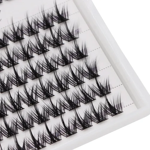 Miniatura 4 de 12 filas - Bandeja grande con pestañas postizas mixtas de 8, 10, 12, 14, 16 mm / mixtas de 14, 15, 16 mm / mixtas de 14 mm - 16 mm / mixtas de 18-20