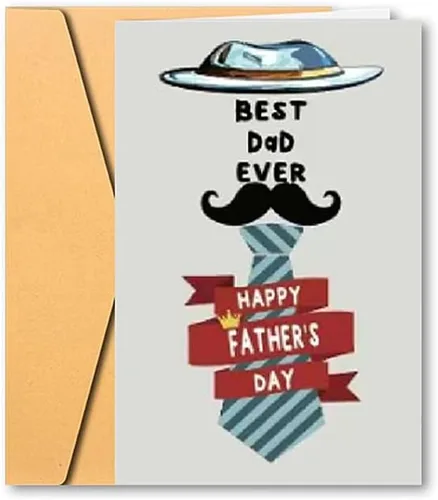 Tarjetas del día del padre, tarjetas de felicitación del día del padre con sobres, tarjeta del día del padre de hijo, hija, marido, esposa, niños