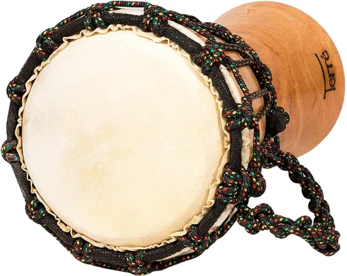Miniatura 7 de Djembe Principiante Liso, 10" de alto, 5-6" cabeza