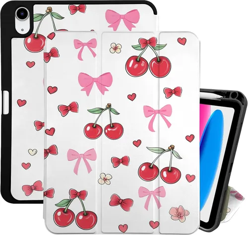 Miniatura 29 de Funda compatible con iPad (A16) de 11ª generación de 11 pulgadas 2025, 10ª generación 2022, funda compatible con iPad de 10.9 pulgadas, soporte