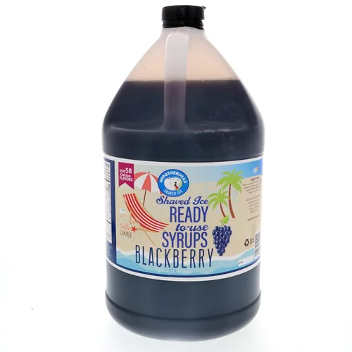 Miniatura 30 de Hypothermias Wild Cherry - Jarabe de sabores de cono de nieve hawaiano listo para usar (128 onzas líquidas), hielo afeitado, 100% azúcar de caña pura