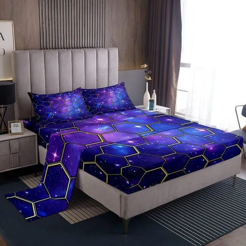 Miniatura 9 de Manfei Juego de sábanas de baloncesto para niños, tamaño individual, juego de ropa de cama temática deportiva para decoración de habitación de niños