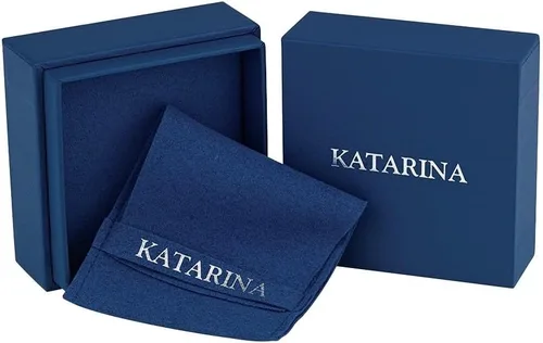 Miniatura 3 de KATARINA Collar con colgante de palmera de diamantes con luna creciente en oro o plata (15 cttw, G-H, I2-I3)