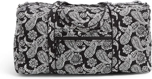 Miniatura 2 de Vera Bradley Women's Cotton Collegiate Large Travel Duffle Bag (Multiple Teams Available)