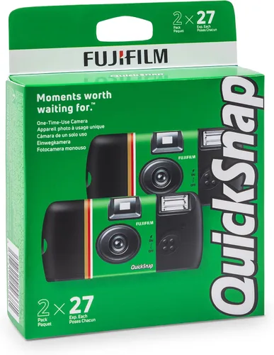 Miniatura 3 de Fujifilm QuickSnap Flash 400 - Cámara de uso único, paquete de 2