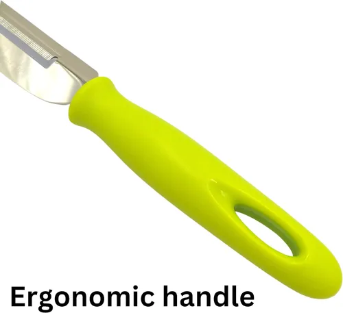 Miniatura 5 de Cuchillo pelador de frutas, cuchillo de verduras de doble hoja de acero inoxidable para cocina/corte y cuchillos de pelar para chef de 4 pulgadas
