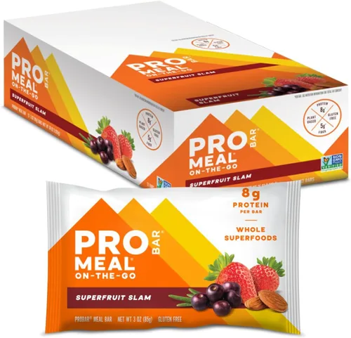 Miniatura 19 de PROBAR - Barra de comida, mantequilla de maní, sin OGM, sin gluten, saludable, a base de plantas, ingredientes de alimentos integrales, energía