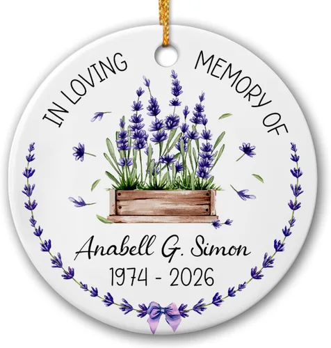 Miniatura 19 de Those We Love Don't Go Away - Adorno de cerámica conmemorativo, regalos de condolencias, regalos de duelo, adorno de recuerdo conmemorativo, Adorno