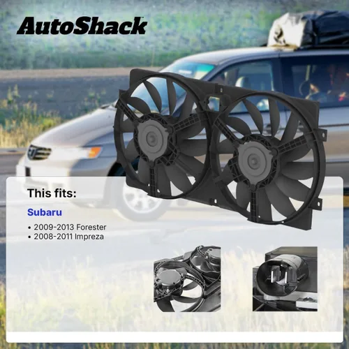 Miniatura 2 de AutoShack - Conjunto de ventilador de refrigeración para Subaru Impreza 2008, 2009, 2010, 2011, Subaru Impreza 2009, 2010, 2011, 2012, 2013