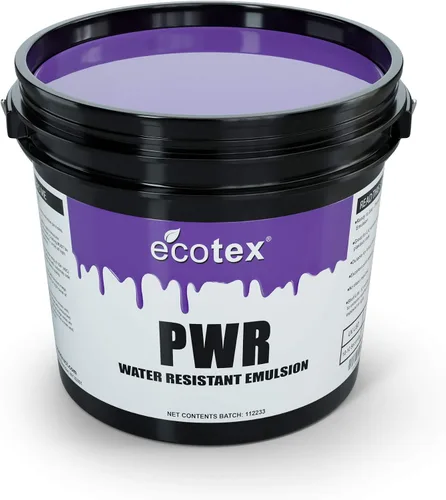 Emulsión de serigrafía Ecotex® PWR (Pinta - 16 onzas) Emulsión fotográfica pre-sensibilizada para pantallas de seda y tela, para serigrafía, tinta