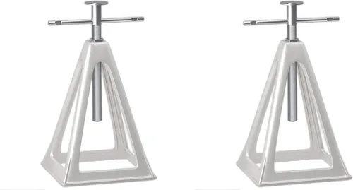 Miniatura 6 de RVGUARD Paquete de 1 gato de apilamiento para caravana, gatos estabilizadores de aluminio para remolques de caravana, soporte individual de hasta