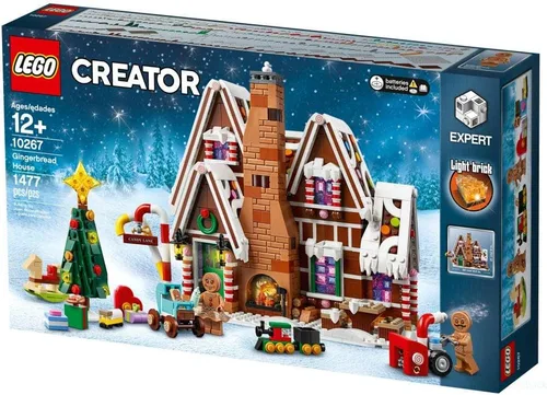 LEGO Creator Expert Casa de Jengibre 10267 - Kit de construcción (1,477 piezas)