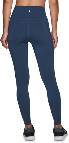 Miniatura 3 de RBX Fleece Lined Leggings for Women, Full Length Outdoor Fleece Legging with Zipper Pockets for Running, Hiking