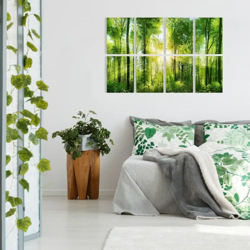 Miniatura 9 de YPY Paneles acústicos para paredes: 8 unidades de 48 x 32 pulgadas, paneles acústicos decorativos para amortiguar el sonido, tratamiento absorbente