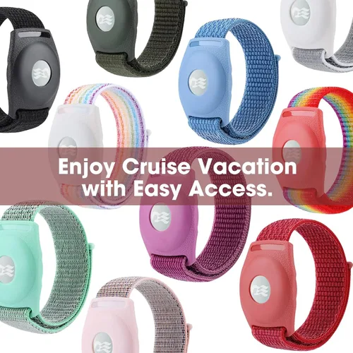 Miniatura 5 de Soporte para medallón de crucero de princesa, accesorios para adultos, hombres y mujeres, paquete de 3/4 pulseras de carnaval con medallón oceánico